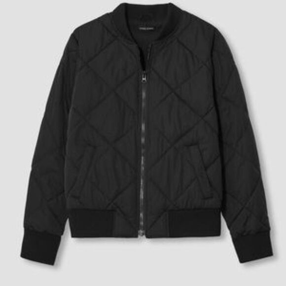 Universal Standard Puffer Bomber Black - Picture 3 of 9
